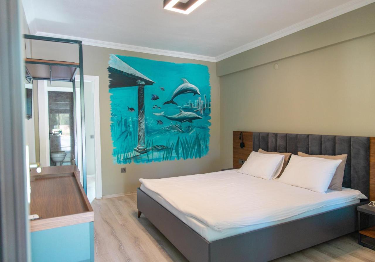 Kayalar Blue Beach Hotel Сазлы Экстерьер фото
